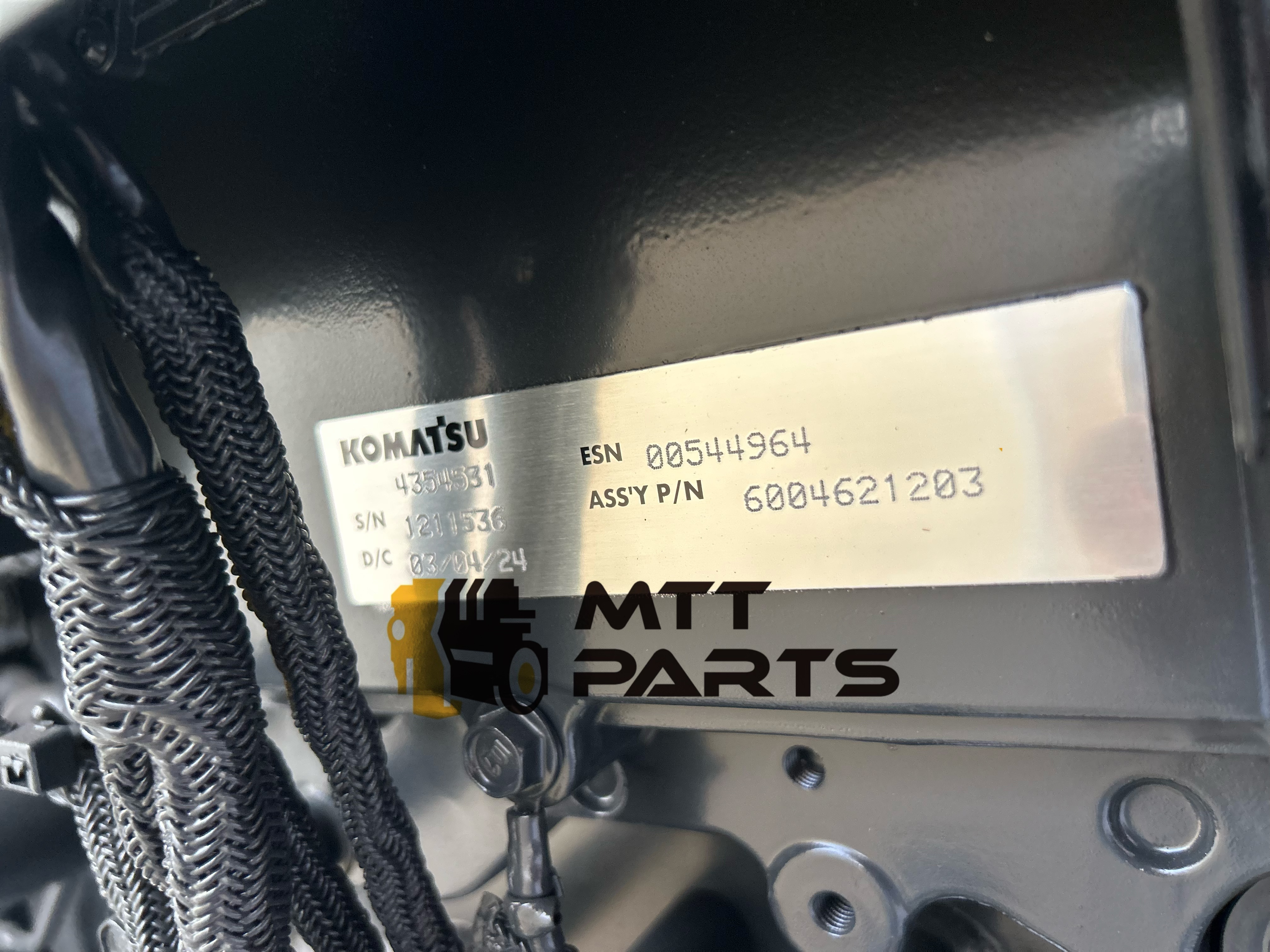 Genuine SAA6D140E-5 Diesel Engine for Komatsu PC650-8 PC600-8 Excavator 600-4621-203