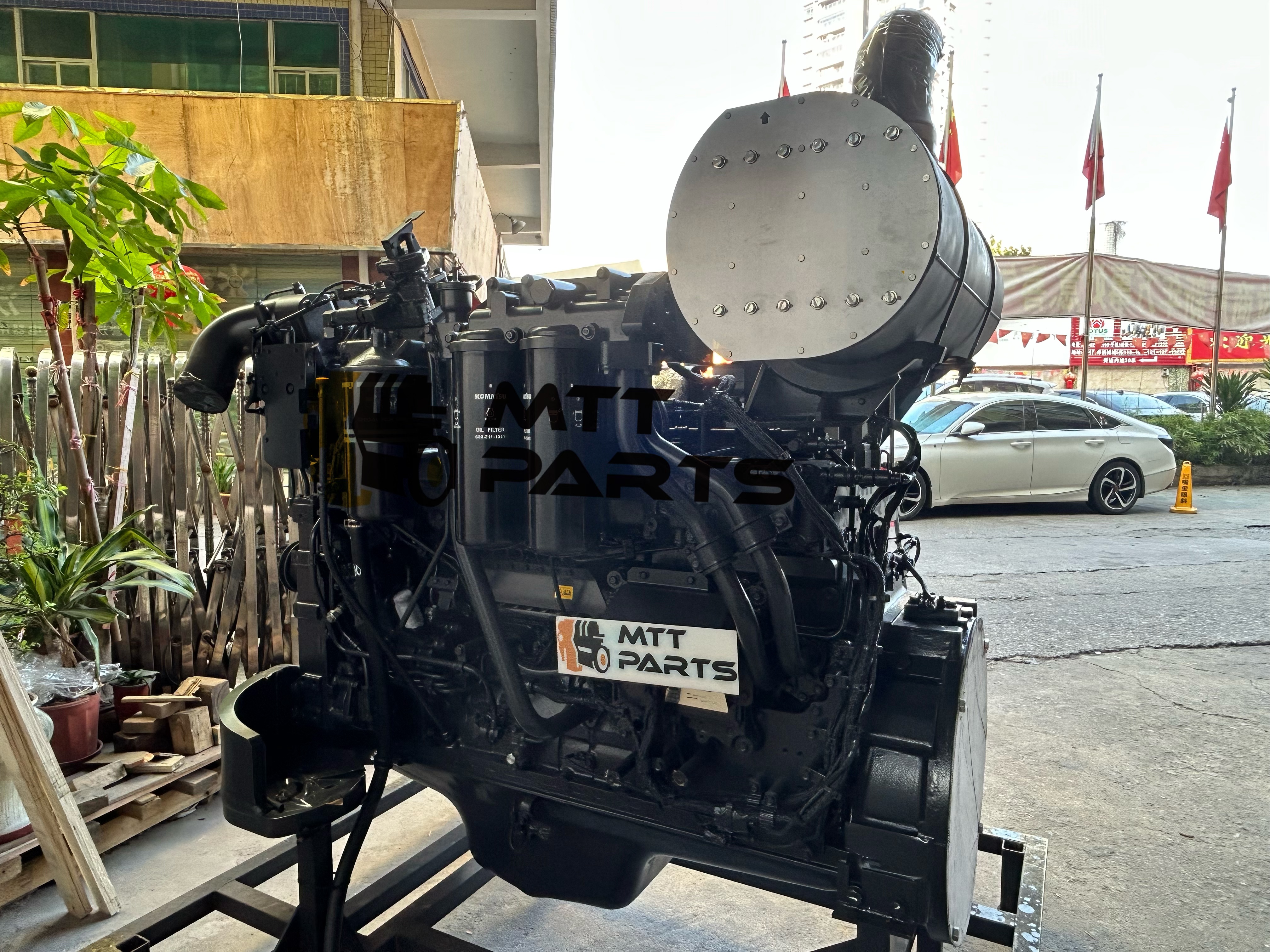 Genuine SAA6D140E-5 Diesel Engine for Komatsu PC650-8 PC600-8 Excavator 600-4621-203