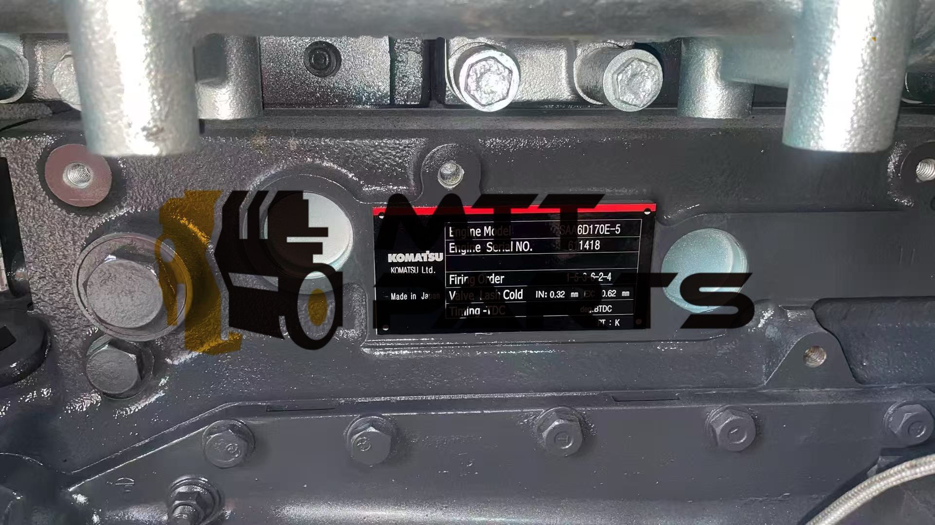 Reman SAA6D170E-5 Diesel Engine for PC1250-8 Excavator